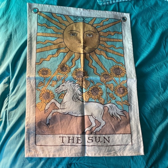 set of 3 urban outfitters tarot card tapestries - Picture 3 of 3